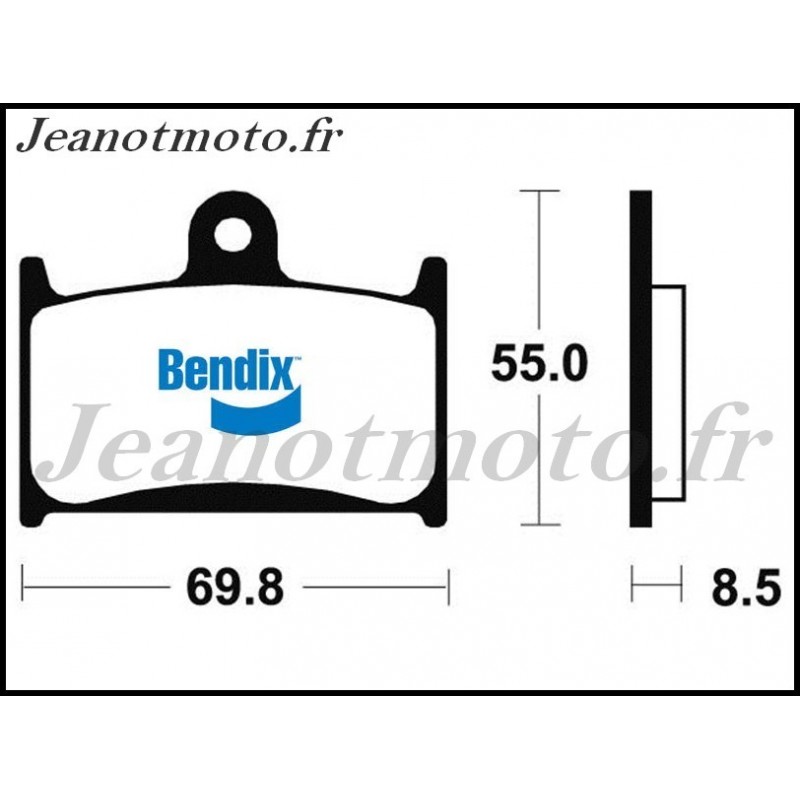 Jeu De 2 Plaquettes De Frein Avant TRW MCB595 Pour Suzuki GSX-R 750 1988-1989 - Neuf