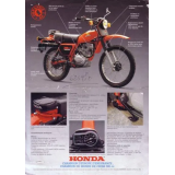 Honda 125 XR de 1980 à 1983...